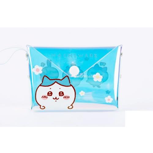 CHIIKAWA HOLOGRAM POUCH - HACHIWARE 8X11CM