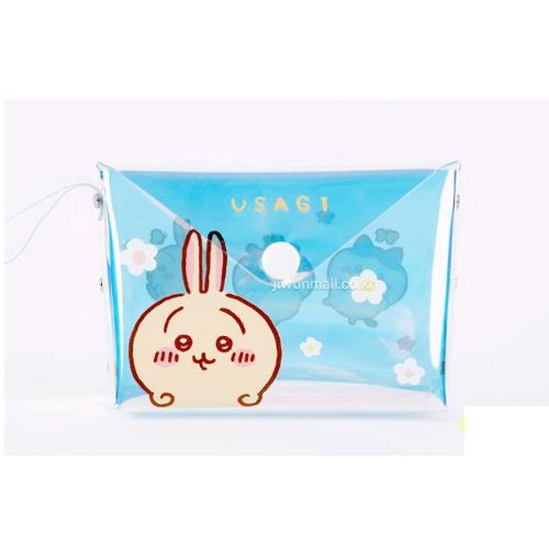 CHIIKAWA HOLOGRAM POUCH - USAGI 8X11CM