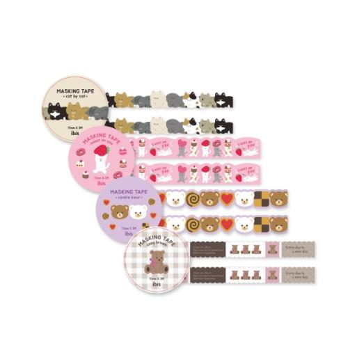 CUTE CHARACTER MASKING TAPE