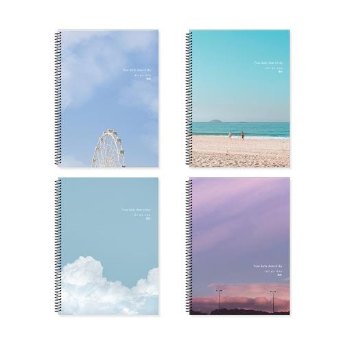 DAILY SKY UNRULED NOTEBOOK