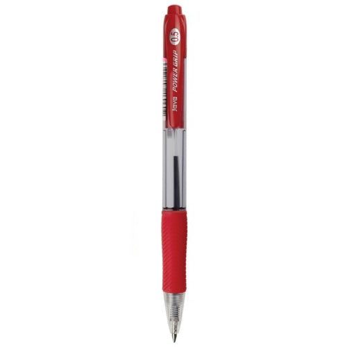 JAVA POWER GRIP BALLPOINT PEN - RED