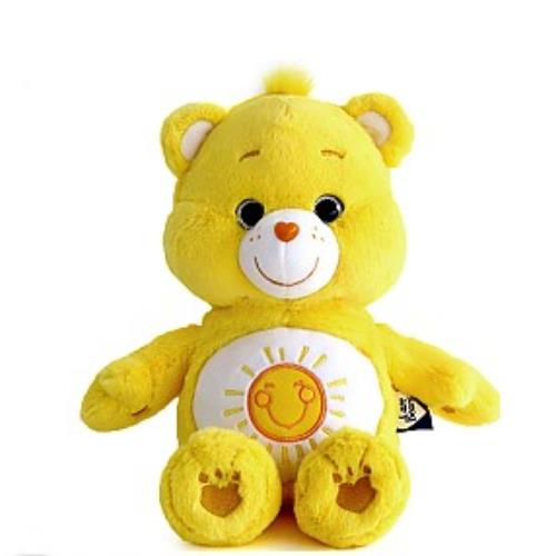 CARE BEARS PLUSH 27CM - YELLOW FUNSHINE BEAR