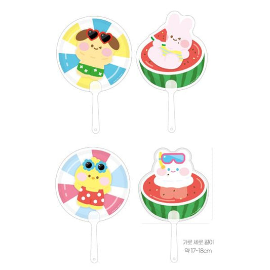 CUTE CHARACTER PP HANDY FAN