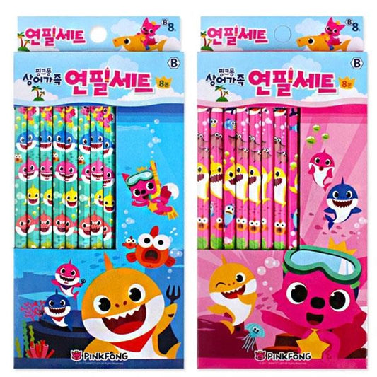 PINKFONG BABY SHARK 8 PENCIL SET