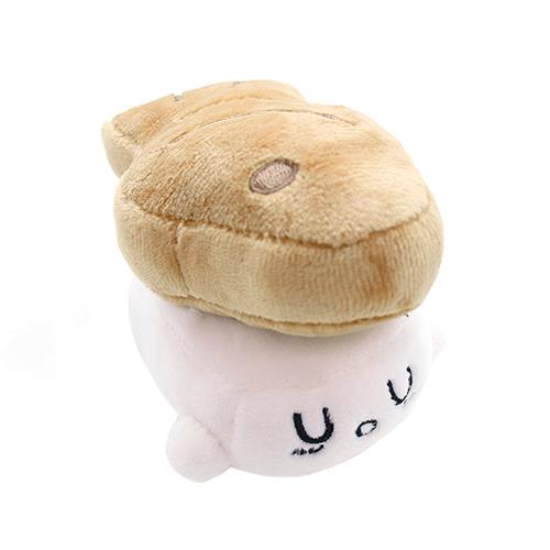 FISH SHAPED BUN KEYCHAIN 9CM