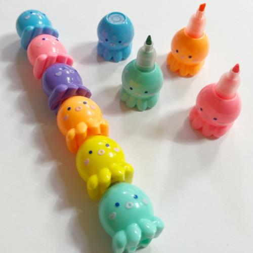OCTOPUS STACKABLE HIGHLIGHTER SET