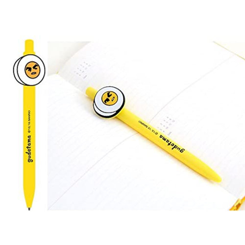 GUDETAMA RUBBER CLIP BALLPOINT PEN