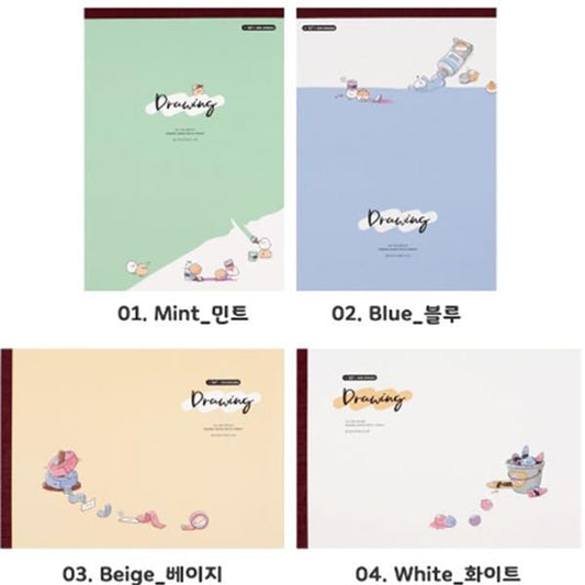 MONG AL MONG AL DRAWING NOTEBOOK
