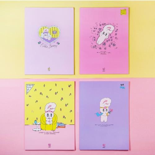 ESTHER BUNNY UNRULED NOTEBOOK