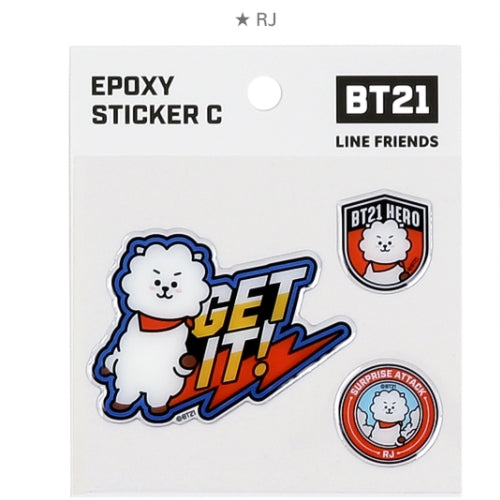 BT21 EPOXY STICKER C - SHOOKY