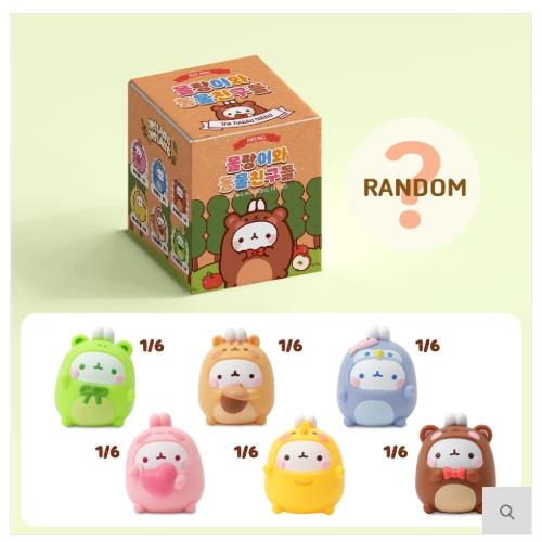 MOLANG RANDOM FIGURE - MOLANG WITH ANIMAL FRIEND