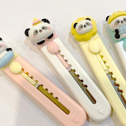 PANDA FIGURE SLIDE BOX CUTTER