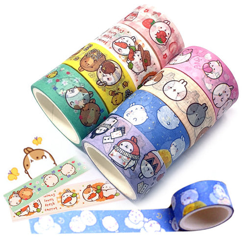 MOLANG MASKING TAPE 8-SET