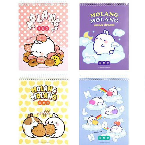 MOLANG THICK NOTEPAD 27CM X 18CM