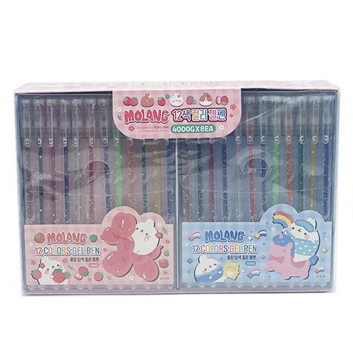 MOLANG 12-COLOR GEL PEN