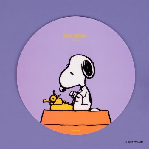 PEANUTS SNOOPY MOUSE PAD - VIOLET