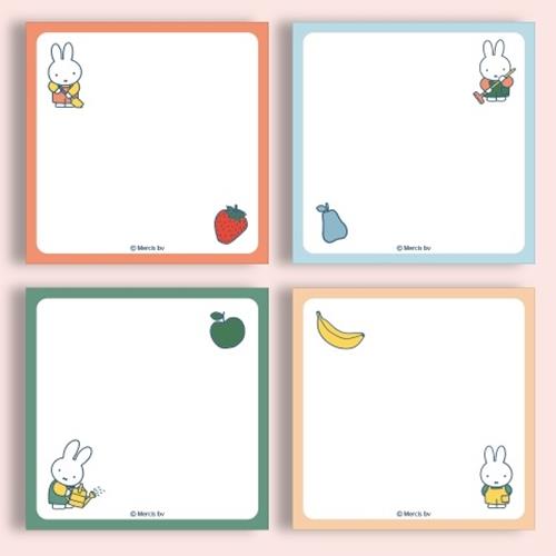 MIFFY FRUITS MEMO PAD