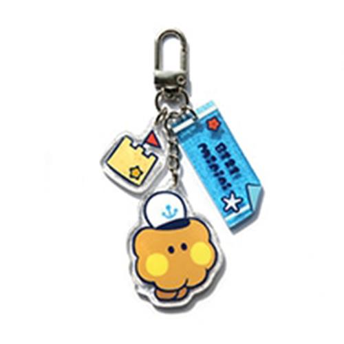BT21 ACRYLIC KEYRING - SUMMER SKY - SHOOKY