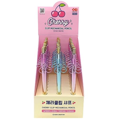 CHERRY CLIP MECH PENCIL