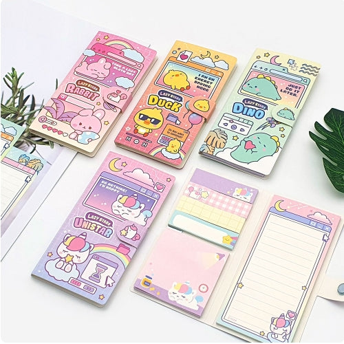 LAZY STAR MAGNET STICKY MEMO PAD
