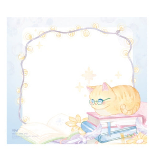 CUTIE MEMO PAD - CATS & STUDY