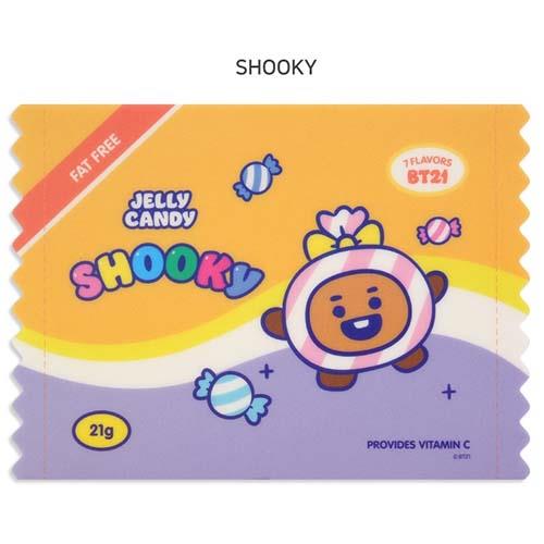 BT21 MOUSE PAD JELLY CANDY - SHOOKY 24.2 CM X 17.6CM