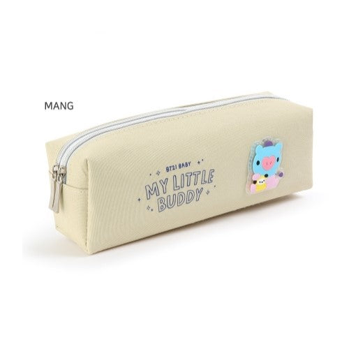 BT21 TWIN POCKET PEN POUCH LITTLE BUDDY - MANG 19.5 CM X 5 CM X 7 CM