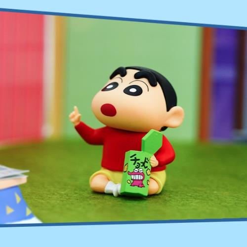 CRAYON SHIN CHAN FIGURE KEYCHAIN - CHOCOBAR
