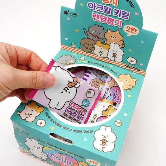 HAMCHI ACRYLIC KEYRING BLIND BOX