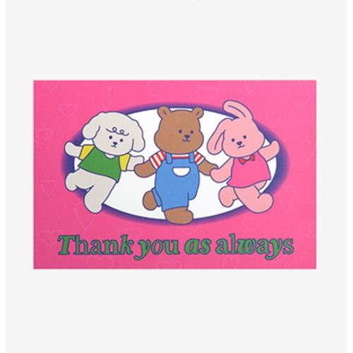 MY BUDDY POST CARD - THANK YOU
