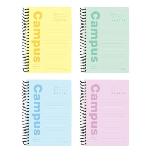 PASTEL CAMPUS ONE RING NOTEBOOK