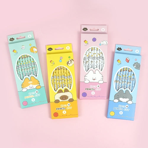 CAT PENCIL 8-SET