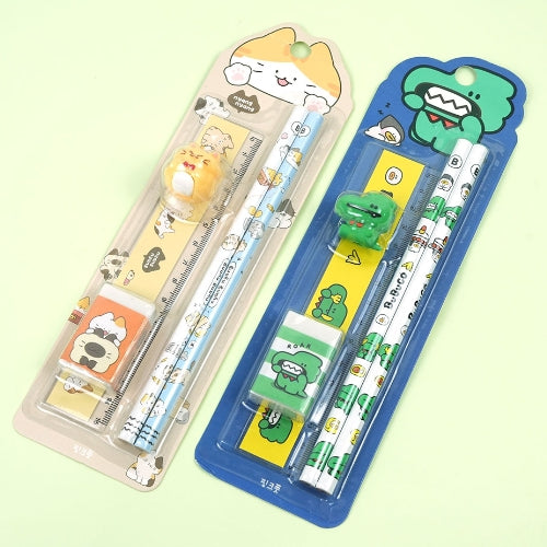 CUTE CHARACTER SIMPLE STATIONERY SET