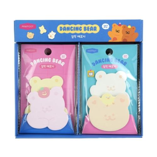 DANCING BEAR STICKY MEMO