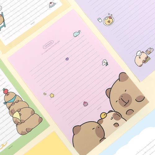 CAPYBARA LETTER SET