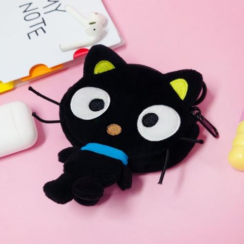 SANRIO CHARACTERS CHOCOCAT FLAT COIN POUCH 13CM