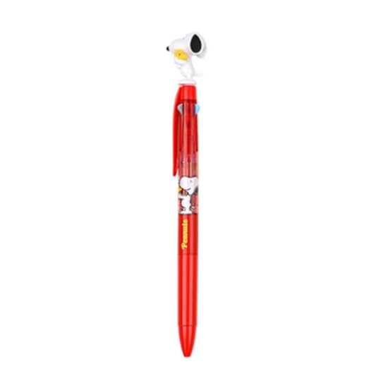 PEANUTS SNOOPY FIGURE 3 COLOR PEN - SNOOPY (RED)
