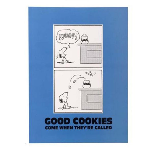 PEANUTS SNOOPY LINED NOTEBOOK - BLUE