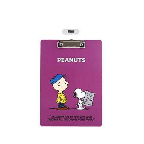 PEANUTS SNOOPY CLIPBOARD - PURPLE