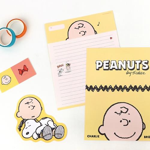 PEANUTS SNOOPY LETTER SET - CHARLIE