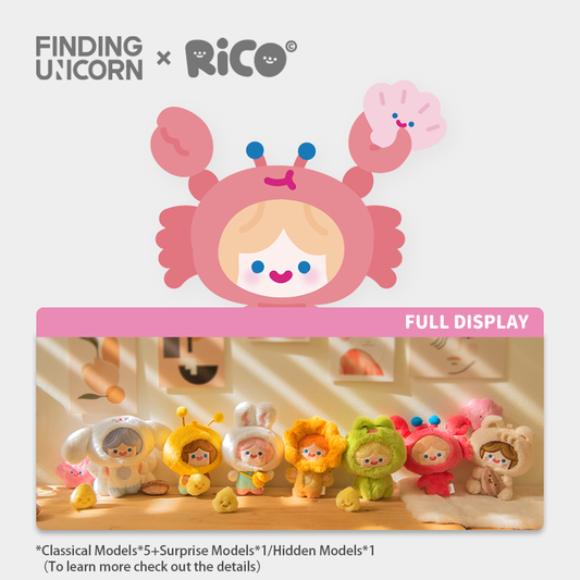CELL RiCO Happy Fluffy Series Plush Blind Box by Finding Unicorn