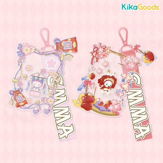 EMMA Secret Forest Cherry Blossom Series Shaker Keychain