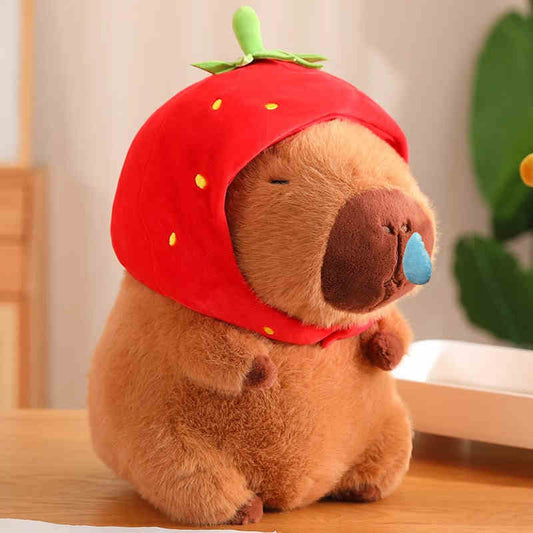 Capybara Strawberry Plush 22CM