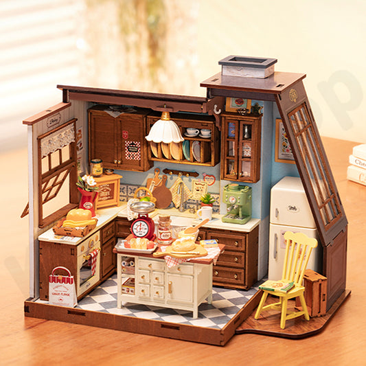 Baking Kitchen - DIY Miniature House By Rolife