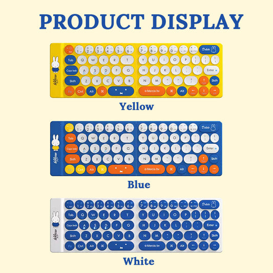 Miffy Bluetooth Folding Keyboard