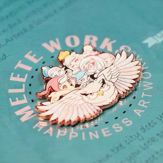 Aroma Princess Holiday Badge Blind Box by Melete Works