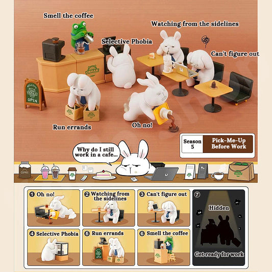 Monday Bruce Season 5 A Pick-Me-Up Before Work Series Blind Box by Toys Alliance