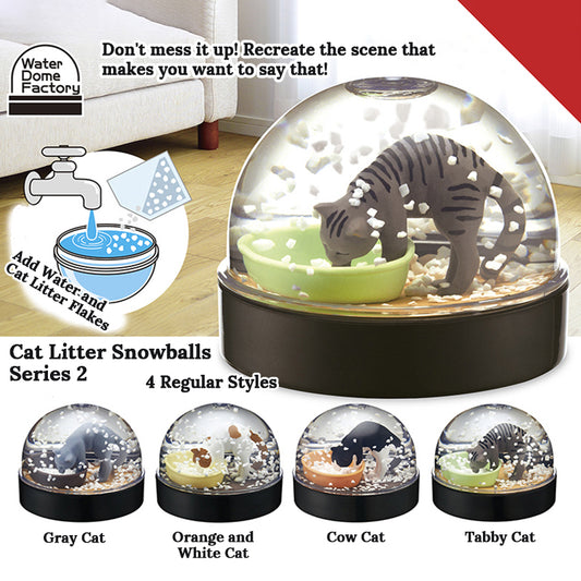 KITAN CLUB Cat Litter Snowballs Series 2 Gacha