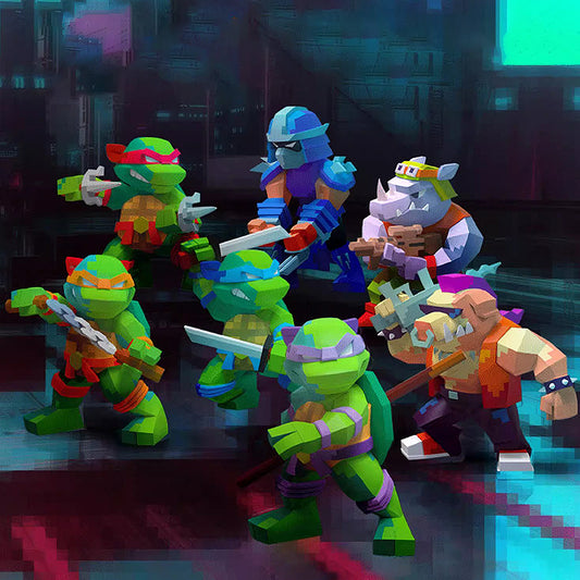 Teenage Mutant Ninja Turtles Arcade Series Blind Box by Mightyjaxx