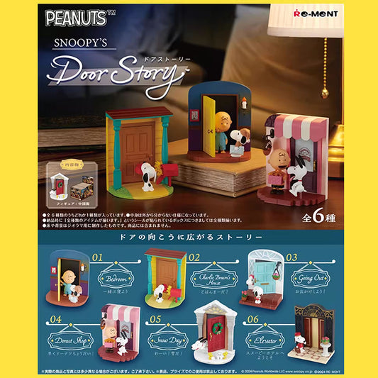 Snoopy's Door Story Blind Box by Re-Ment